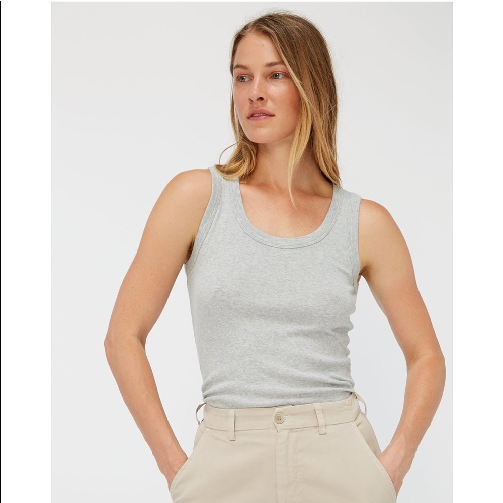 LACAUSA Modal Grey Sera Tank